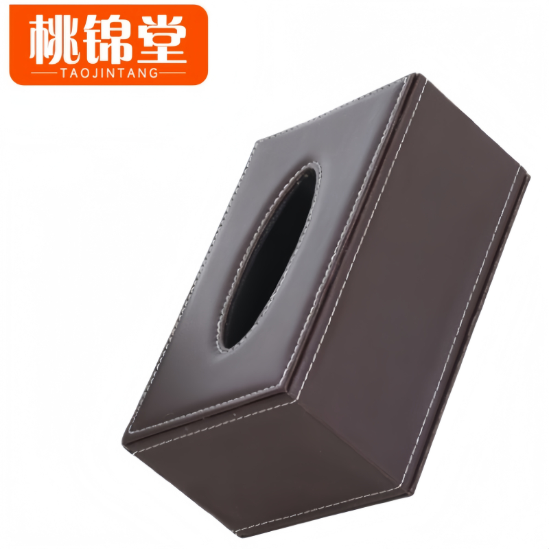 桃锦堂抽纸盒