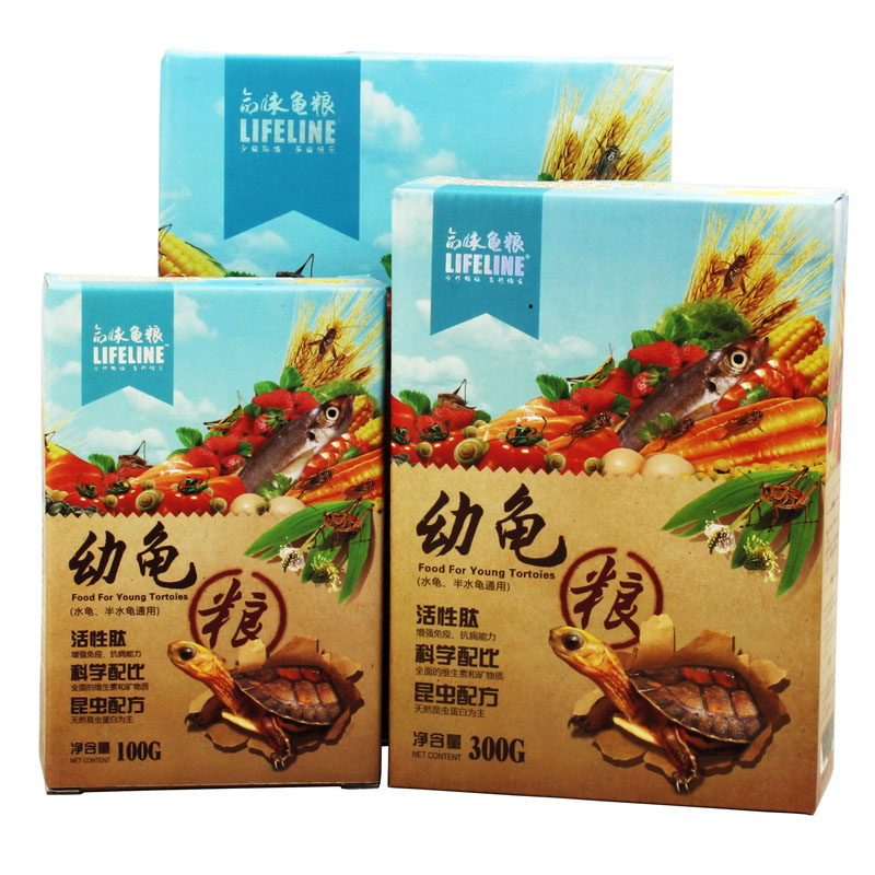 小乌龟饲料命脉龟粮水龟粮小龟粮稚龟开口粮龟食幼龟饲料高清大图