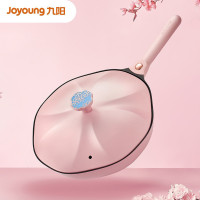 九阳(Joyoung)蓝宝石不粘炒锅 家用炒菜锅 网红八角平底煎锅 燃气煤气灶电磁炉通用烹饪锅具桃夭粉 [桃夭粉]蓝宝石