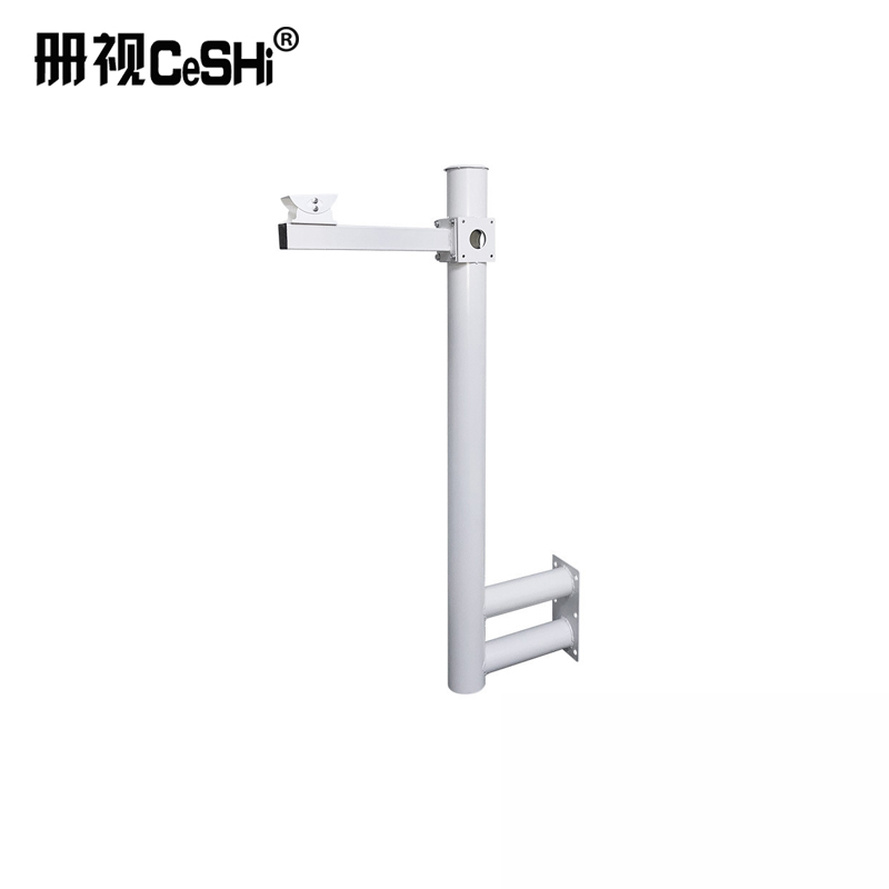 册视监控围墙万向鸭嘴头室外方围摄像头加厚延伸加长L型支架1-2m个高清大图