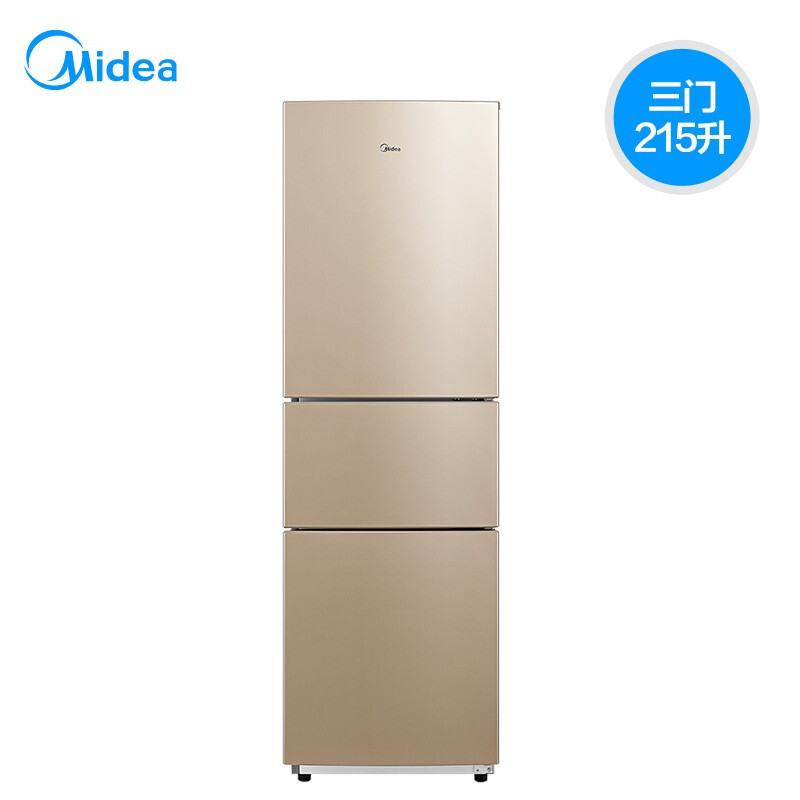 美的(Midea)BCD-213TM(E)阳光米 213升 分类保鲜 节能静音