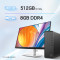 惠普(HP)星Box S01电脑主机 商务办公家用迷你台式机 (i3-13100 32G内存 1TB机械+512GB固态 WiFi 注册五年上门)单主机 升级版