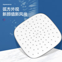 箭牌卫浴(ARROW) 顶喷花洒 浴缸淋浴 浴室可调花洒喷头黑色增压大出水家用淋浴器通用自洁浴霸花洒头AE5003