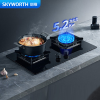 创维(Skyworth)JZT-Z71BS 燃气灶 钢化玻璃 JZT-Z71BS 天然气