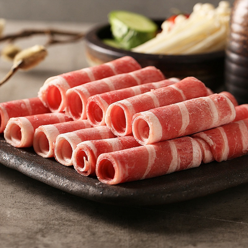 货出六盘 宁夏西吉县谷草饲喂养 六盘山牛肉 精品黄牛牛肉卷250g*6高清大图