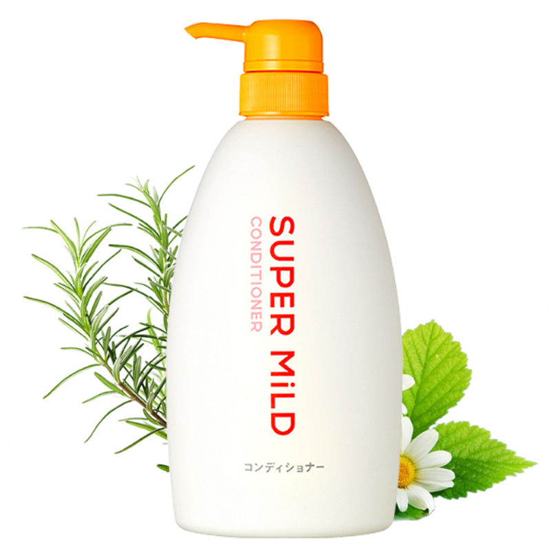 惠润SUPER MILD柔净护发素(鲜花芳香)600ml 修护受损 无硅油 适用成人所有发质