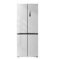 美的(Midea) MR-459WUSPZE 十字对开四开门 437升 一级能效 变频 海贝灰