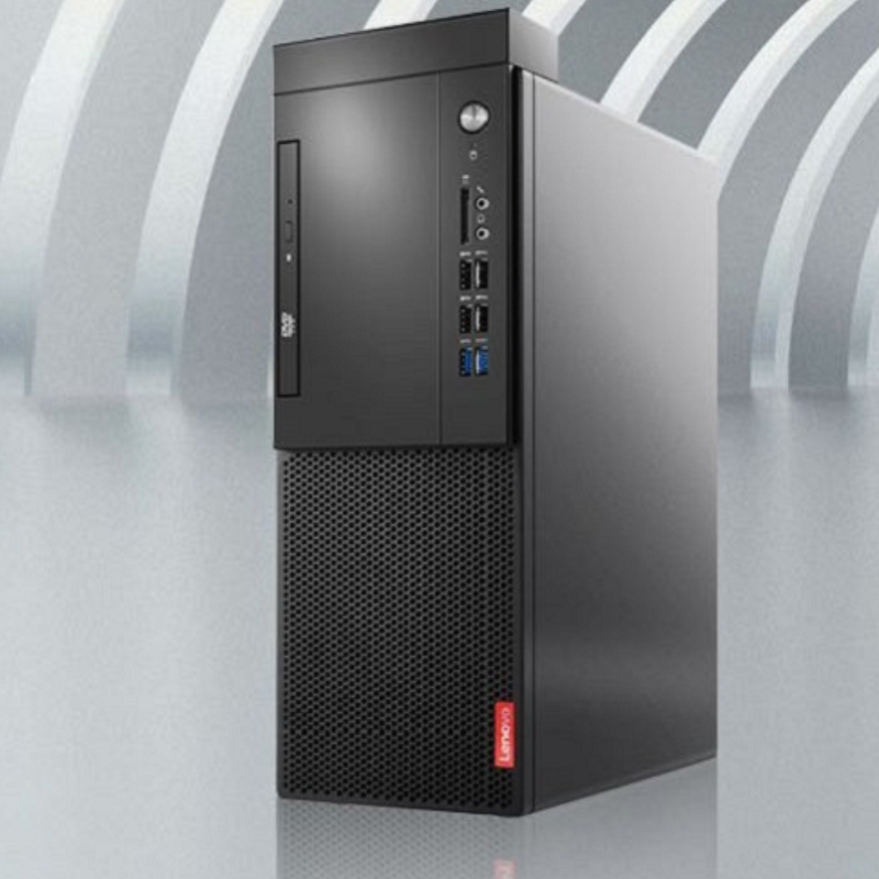 联想 启天m428 主机箱 i5-9400 8G 1T 加256固态 DVD刻录 黑色