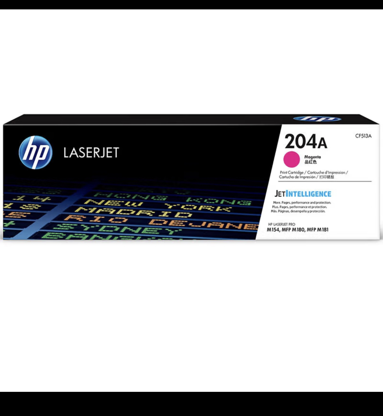 惠普原装硒鼓CF513A 品红色高清大图