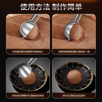 德国冰淇淋勺子不锈钢挖水果勺子雪糕冰激凌挖球器专用神器球形勺8177
