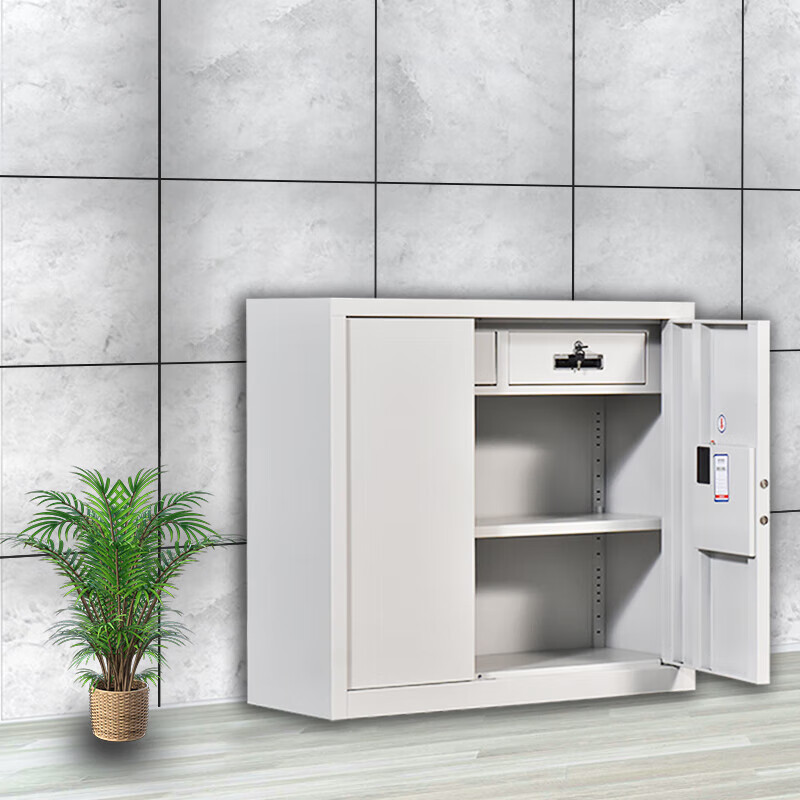 鑫广顺 定制单节保密柜900*420*900mm 内二斗带指纹 单位:个高清大图