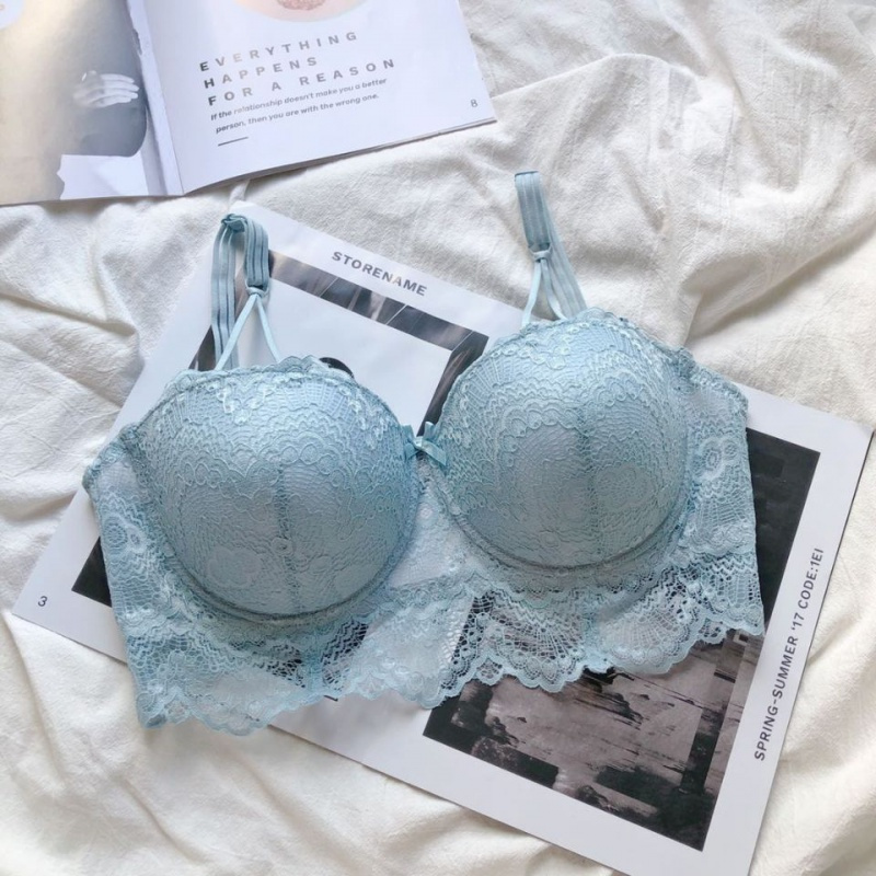 调整型半杯大码女内衣透气舒适聚拢收副乳防下垂文胸套装名瑞德