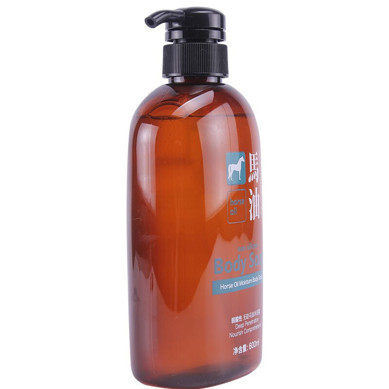 熊野 咖思美马油沐浴露600ML
