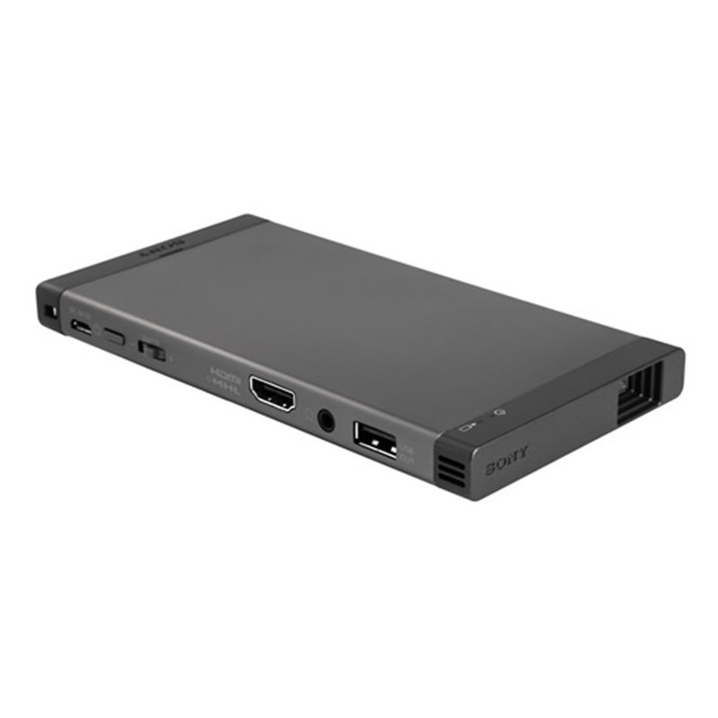 sony 便携式 高清 微型手机投影仪 MP-CL1A 口袋影院 迷你家用手机投影仪工作便携投影仪