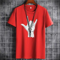 男短袖夏季纯棉T恤青年潮牌上衣服修身半袖 DT11263