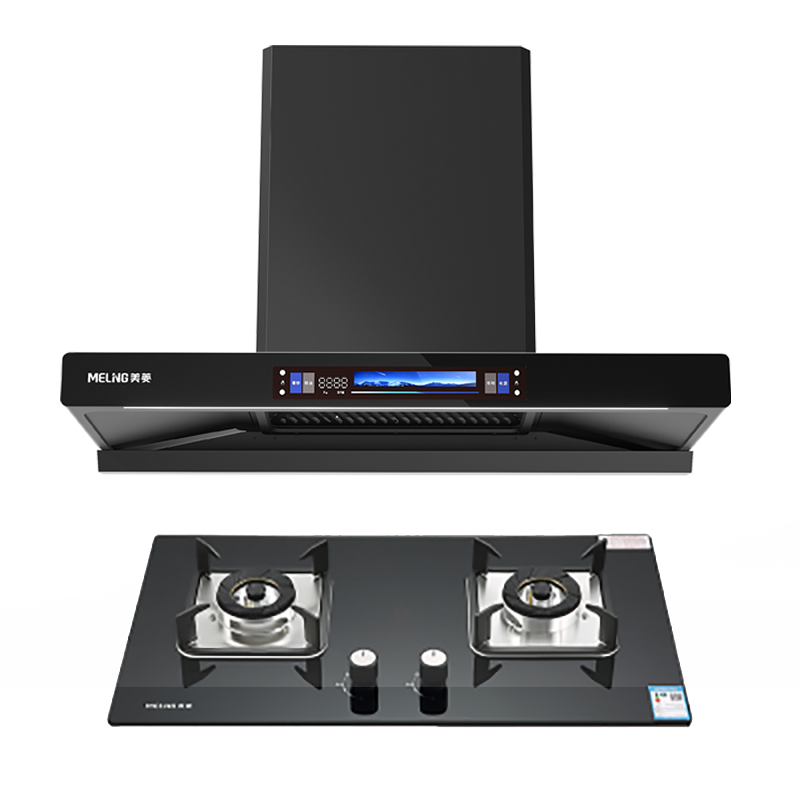 美菱烟灶套装90T1+燃气灶350F 天然气
