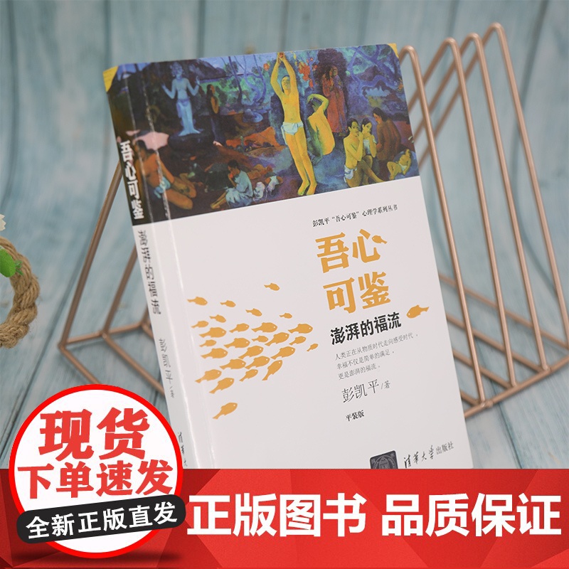 吾心可鉴 澎湃的福流 便携平装版 心理学理论与研究 清华心理系主任彭凯平潜心8年独著奉献给家长孩子教师 职场人士的心理科高清大图