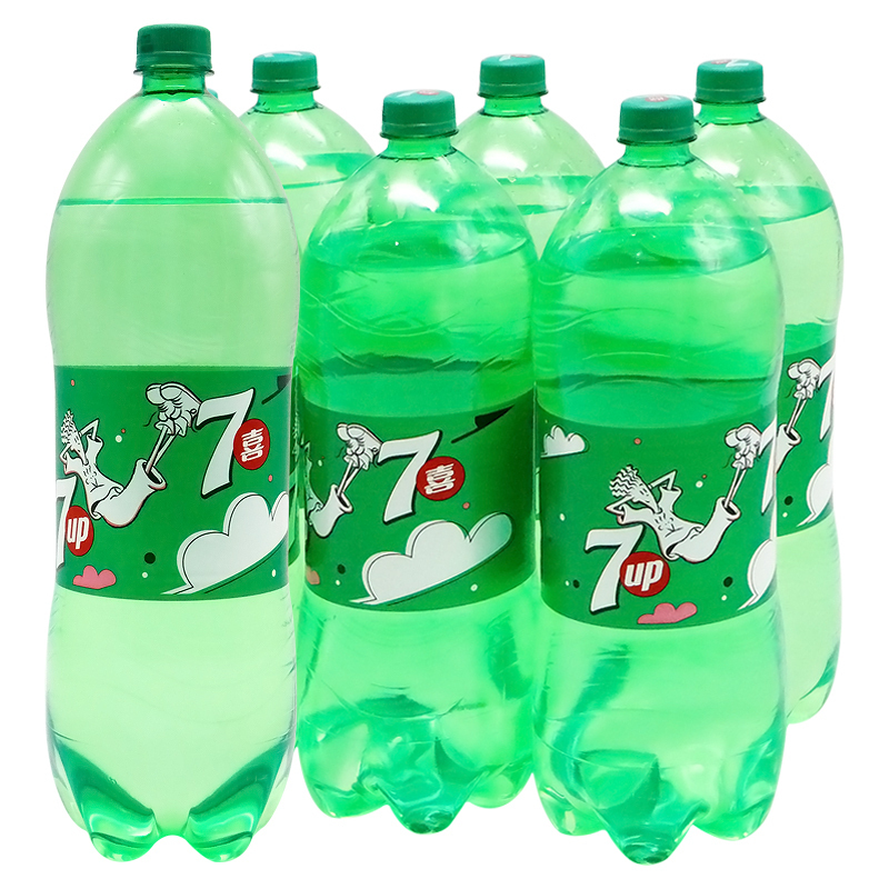 百事可乐碳酸饮料七喜7up 柠檬味汽水碳酸饮料2l 6瓶整箱装百事可乐公司出品 新老包装随机 价格图片品牌报价 苏宁易购昭武食品专营店