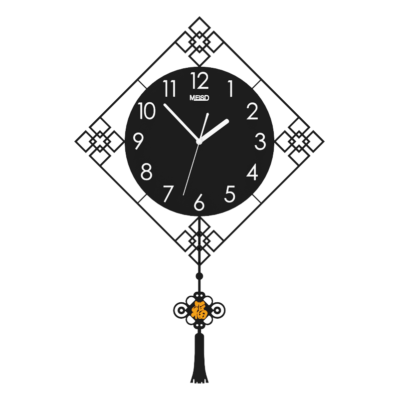 中国风挂钟装饰表家用客厅纳丽雅钟表创意时尚时钟壁饰