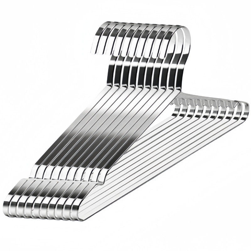 依韵珂不锈钢衣架40*0.8cm10个组