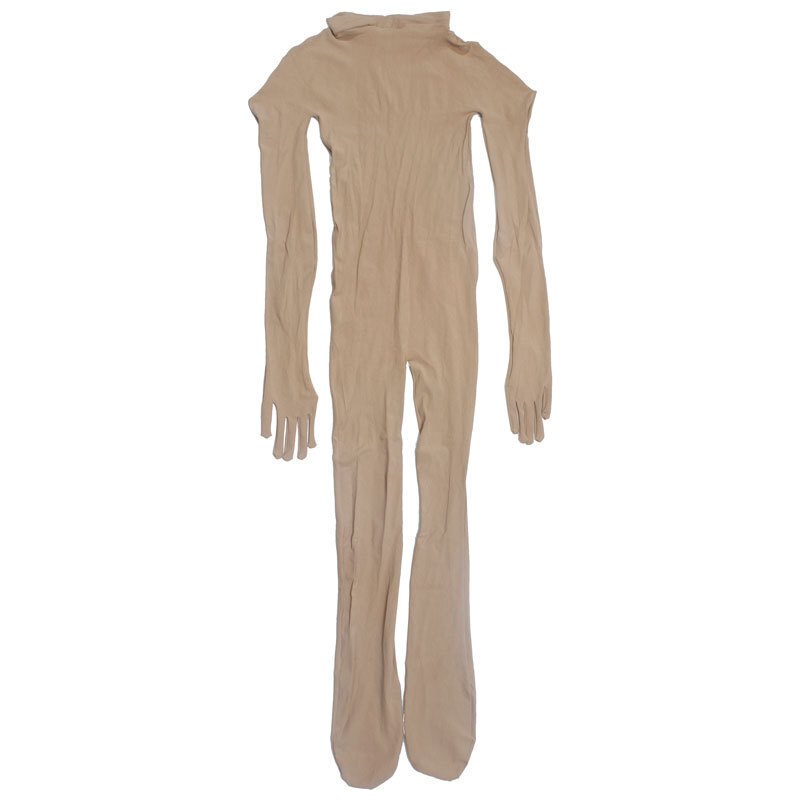 波迷娜bomina五指连体袜春季加厚无缝连身裤袜全包身带手指分指连体