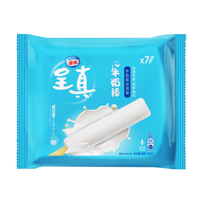 雀巢呈真牛奶棒牛奶味冰淇淋59g*7