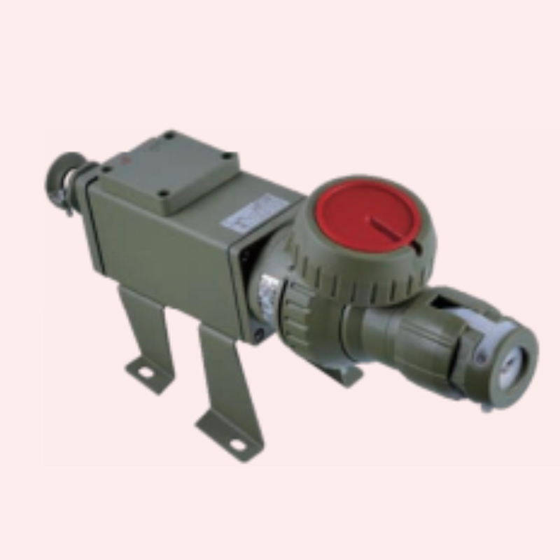 飞策 防爆插头插座 3P+N+PE 32A/5芯 AC380V IP66 斜插式 含插头插座(单位:套)高清大图