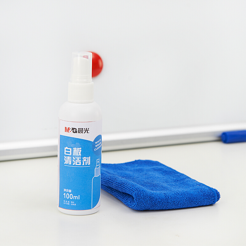 晨光(M&G) 白板清洁剂套装(包含清洁剂1瓶100ml+白板擦布1块) ASC99365 (单位:套)