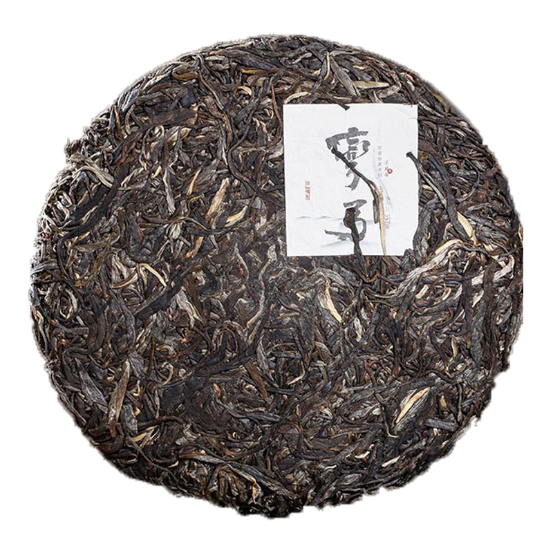 芸茗新品 普洱茶 生普洱茶 弯弓 圆饼 茶饼 357g