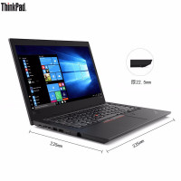 联想ThinkPad L490 14.0英寸轻薄办公商务笔记本电脑（四核i7-8565U 8G 1TB+512GSSD WIN10 FHD屏 2G独显 指纹识别 定制款