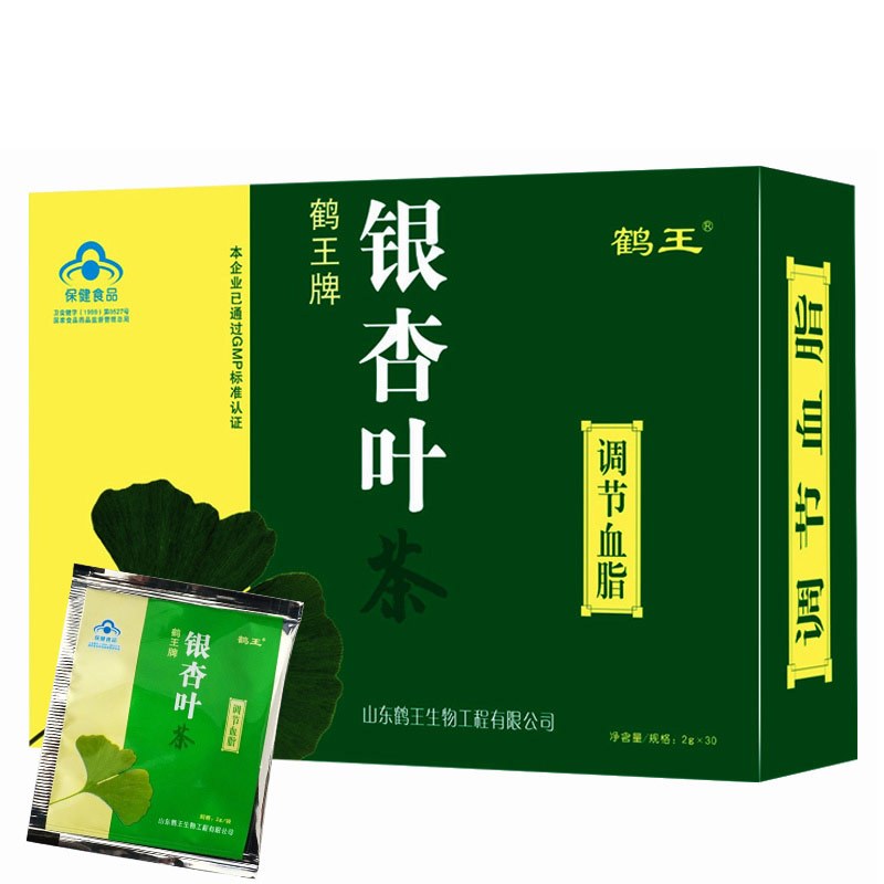 鹤王银杏叶茶 关爱父母健康