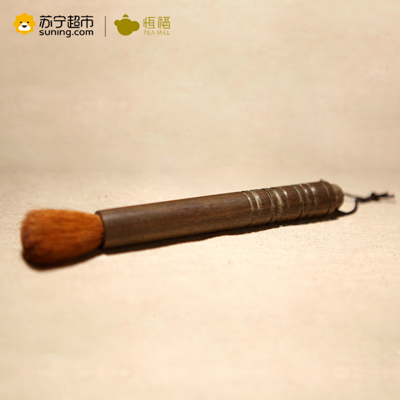 恒福 TEA MiLL 竹木茶具 茶道配件 黑檀硬毛养壶笔 功夫茶具配件 其他 否