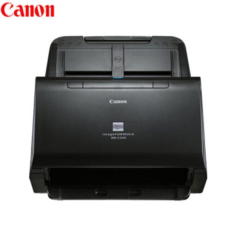 佳能（Canon）原装正品 DR-C240馈纸式A4 高速文档扫描仪 自动送稿 双面