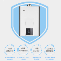 林内（Rinnai） 燃气热水器 即享系列 智能预约 0冷水 水量伺服器（天然气）E65强排式16升JSQ32-R65A