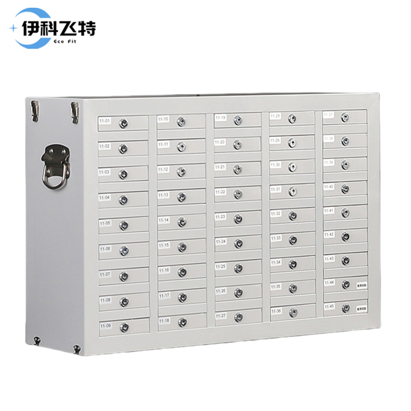 伊科飞特钢制手机柜45格776*241*528mm台高清大图