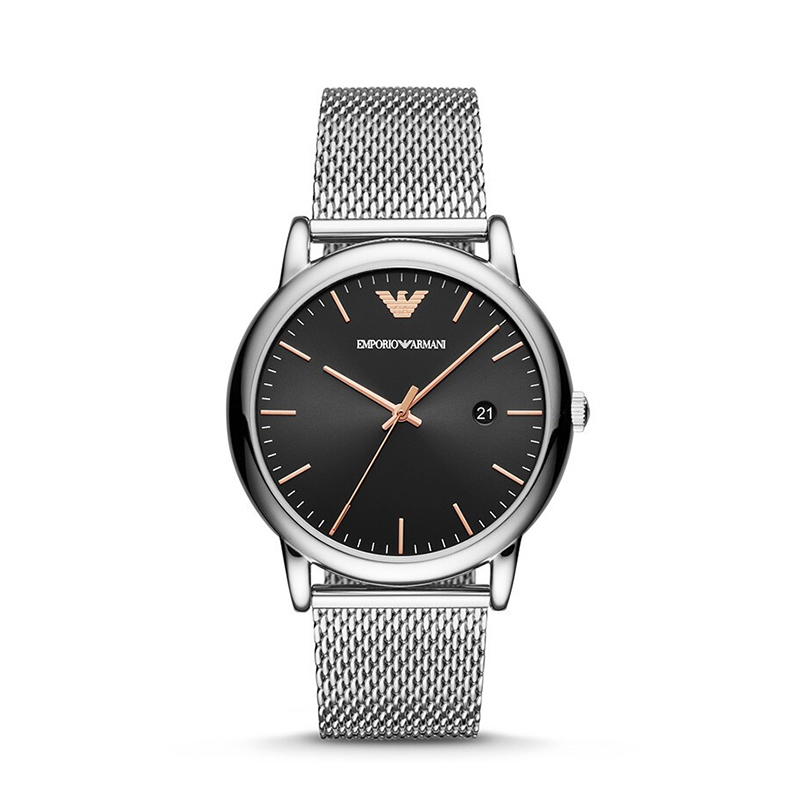 阿玛尼(EMPORIO.ARMANI)手表 商务百搭舒适石英表男士腕表 AR11272