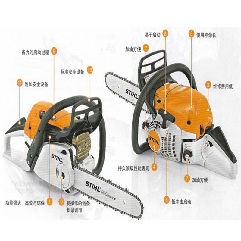 STIHL 斯蒂尔油锯德国进口MS291-20寸 伐木锯