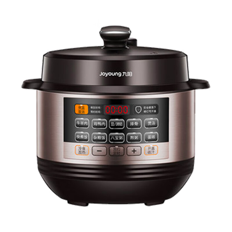 Joyoung九阳Y-50C20-B大容量电压力煲5L单胆多功能家用全自动电压力锅高压锅可预约