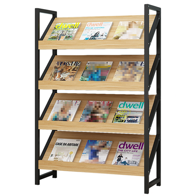河洛伟业书报架4层个高清大图