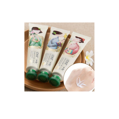 百雀羚(PECHOIN) 三生花护手霜滋润保湿嫩白补水防干裂冻霜润手霜女防倒刺3支