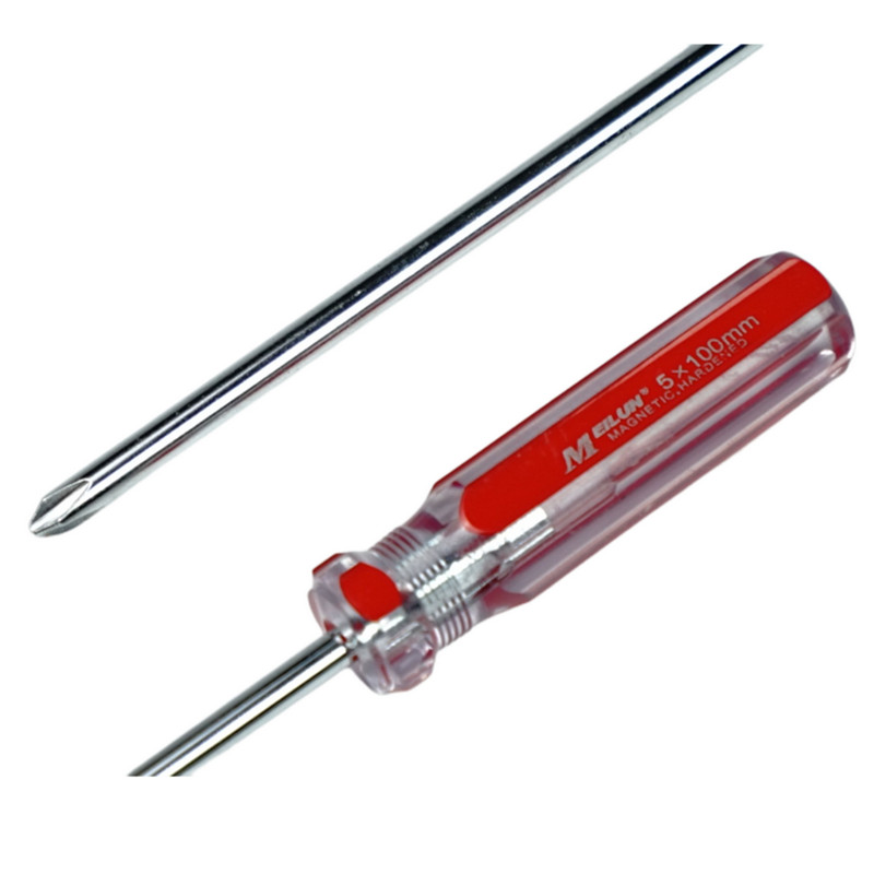 一字型彩条螺丝刀6*250高清大图