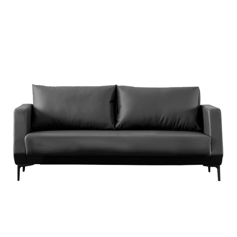 匡大 办公沙发 皮艺沙发 办公室接待沙发 牛皮 三人位 KDT681高清大图