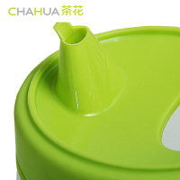 茶花(CHAHUA)玻璃油壶6002防漏油瓶酱油瓶醋瓶(450ML) 草绿色 450ML玻璃瓶身