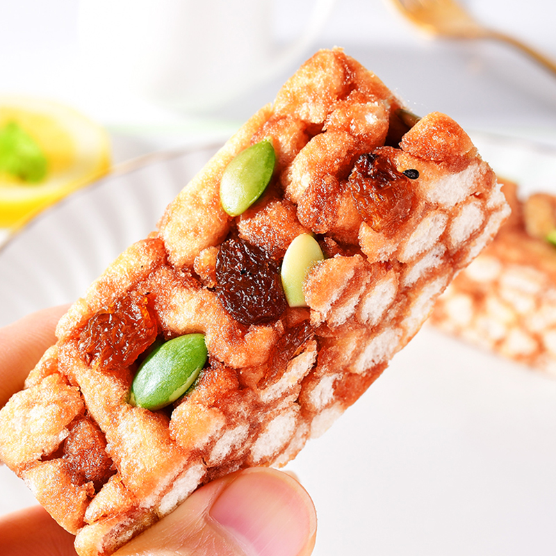 凡秀色坚果沙琪玛整箱420g*1箱好吃的零食办公室休闲食品