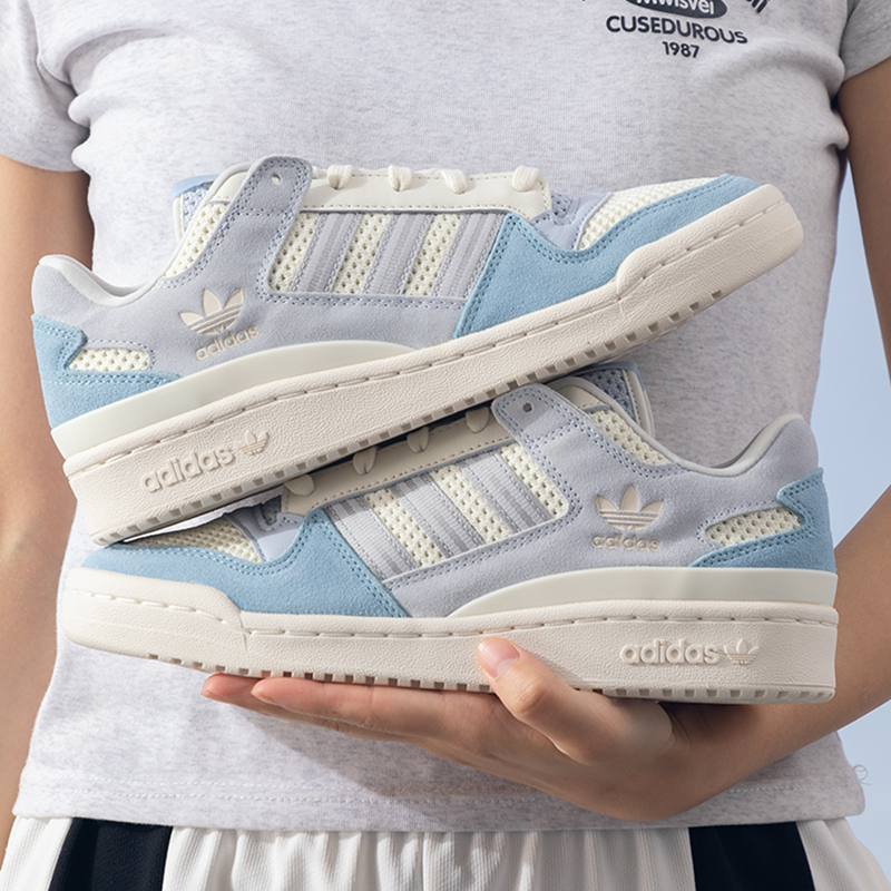 Adidas阿迪达斯女子新款低帮透气耐磨轻便板鞋舒适运动休闲鞋JP5892 ZP