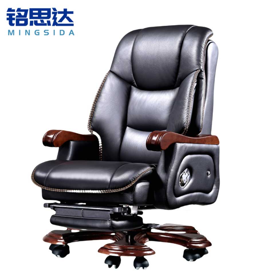铭思达老板椅大班椅把高清大图