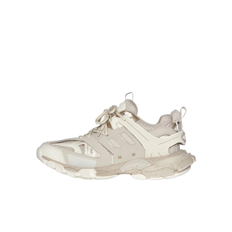 巴黎世家(Balenciaga)运动慢跑鞋时尚舒适米色Track Trainers Recycled Sole休闲运动鞋高清大图