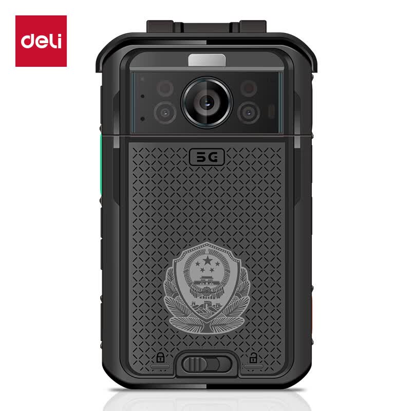 得力(deli)DSJ-DLH5A1 5G智能执法记录仪监控对讲远程调度超清北斗定位32G高清大图