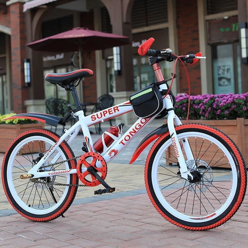 变速双碟刹山地车202224寸儿童自行车6到12岁专用高清大图