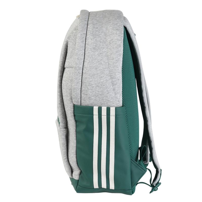 Adidas棉涤混纺休闲运动背包男女通用大容量通勤包CGREENMGREYH高清大图